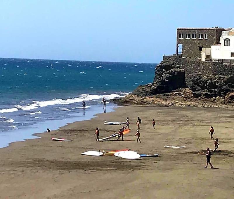 Newly Refurbished Beachfront Apartment. San Bartolomé Extérieur photo